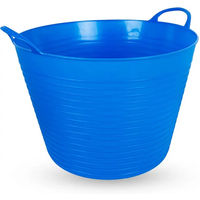 Produktbild von York Flexitub Stalleimer Futtereimer aus Polyethylen 14 L Blau