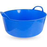 Produktbild von York Flexitub Stalleimer Futtereimer aus Polyethylen 16 L Blau