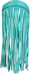 Produktbild von York Fliegenstirnband für Pferde aus Polyester in Blau und Türkis