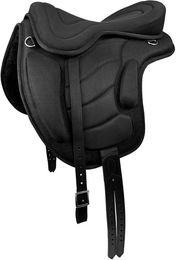 York Freeride Reitsattel aus Kunststoff Schwarz 16 Zoll – Bild 1 von 1