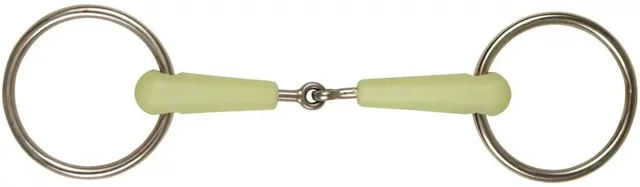 York Gebiss 2 Ringe für Pferde mit Aroma – Bild 1 von 1