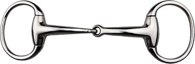 Produktbild von York Gebiss für Pferde mit einfachen Gelenken aus Edelstahl in Silber Olive-Form
