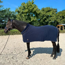 Produktbild von York Gold Star Fleecedecke für Pferde Blau 145 cm
