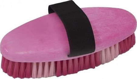 York Happy Striegel Fellglanzbürste für Pferde Rosa – Bild 1 von 1