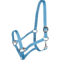 Produktbild von York Harmony Pferd Halfter aus Nylon in Blau Full