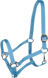 York Harmony Pferd Halfter aus Nylon in Blau für Vollblut – Bild 1 von 1