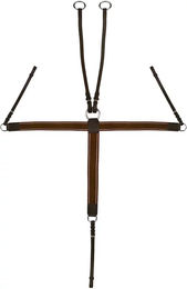Produktbild von York Jagdhalsband für Pferde aus Leder in Braun