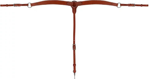 Produktbild von York Jagdhalsband für Pferde aus Leder in Braun