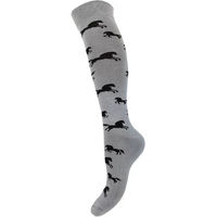Produktbild von York Koniki Reitstrümpfe Grau Unisex Größe 32/34 aus Polyester