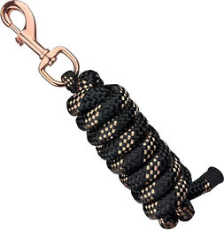 Produktbild von York Longe Reiten Seil Gold Star Schwarz