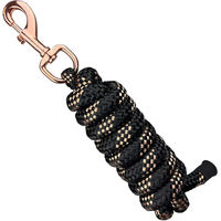 Produktbild von York Longe Reiten Seil Gold Star Schwarz