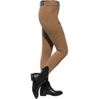 Produktbild von York Madena Reitleggings für Damen mit Vollgrip in Beige Größe 42 aus Baumwolle