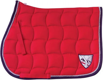 Produktbild von York Neo Dressursattelpad für Pferde aus Baumwolle in Rot