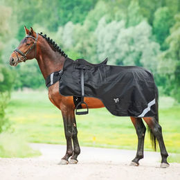 Produktbild von York Nierendecke für Pferde aus Polyester Schwarz 145 cm