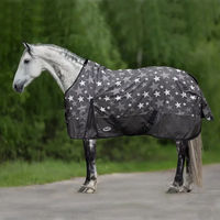 Produktbild von York Outdoor-Pferdedecke Night Sky in Blau Grau Schwarz aus Polyester