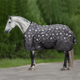 Produktbild von York Outdoor-Pferdedecke Night Sky in Blau Grau Schwarz aus Polyester