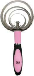 Produktbild von York Pferdestriegel aus Edelstahl in Schwarz oder Rosa