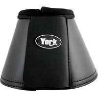 Produktbild von York Protego Gamaschen aus Leder für Pferde Schwarz XXL