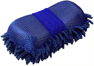 Produktbild von York Reiterschwamm und Reiterhandtuch Set Blau
