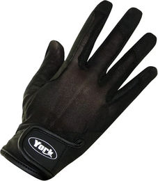 Produktbild von York Reithandschuhe Sommer aus Kunstleder Schwarz Unisex Größe S