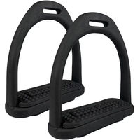 Produktbild von York Reitsteigbügel aus Kunststoff Schwarz 12 cm