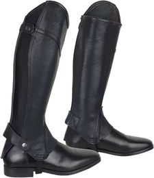 York Rival Mini-Chaps aus Leder Schwarz 40/35 – Bild 1 von 1