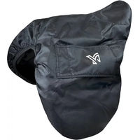 Produktbild von York Sattelbezug für Pferde aus Polyester Schwarz