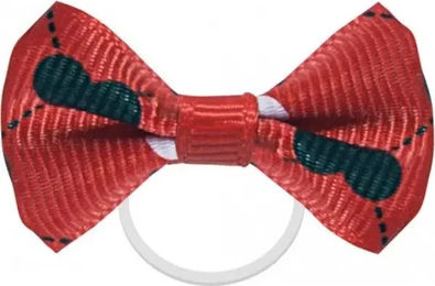 York Schmetterlingsmähne Accessoire für Pferde Rot aus Polyester 20 Stück – Bild 1 von 1