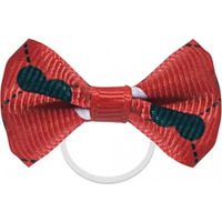 Produktbild von York Schmetterlingsmähne Accessoire für Pferde Rot aus Polyester 20 Stück