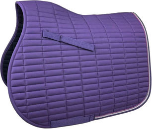 Produktbild von York Sento Dressursattelpad für Pferde aus Polyester in Lila