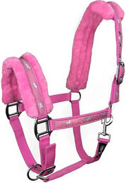 Produktbild von York Softy Pferdehalfter aus Fleece für Ponys in Rosa