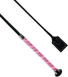 York Springgerte Peitsche Elegant in Schwarz oder Rosa – Bild 1 von 1