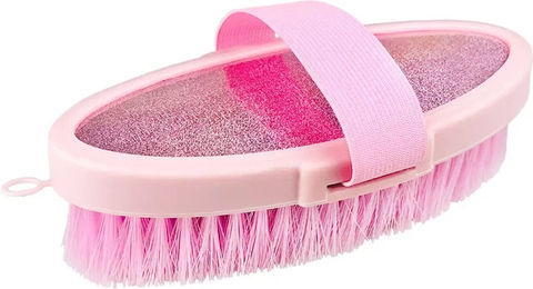 Produktbild von York Unique Pferdebürste aus Gummi in Rosa