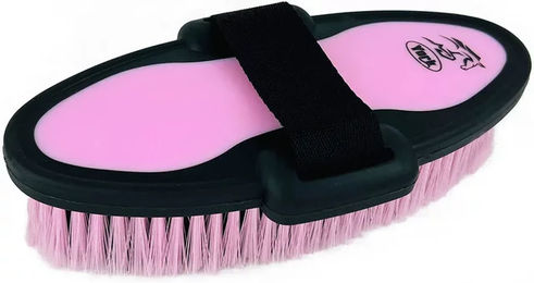 Produktbild von York Vario Pferdebürste aus Synthetik in Schwarz oder Rosa