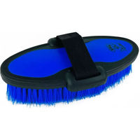 Produktbild von York Vario Pferdebürste aus synthetischem Material in Schwarz und Blau