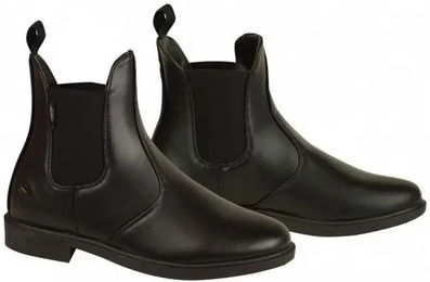 Produktbild von York Verano Reitstiefel aus Kunstleder für Damen und Herren in Schwarz Größe 38