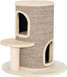 Youjia Kratztonne für Katzen in Beige aus Sisal und Plüsch – Bild 1 von 3