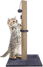 Youyijia Ersatz-Kratzbaumstamm aus Sisal für Katzen 74 cm Grau – Bild 1 von 3