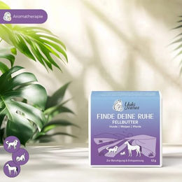 Yuki cares Anti-Stress-Fellbutter Cool down Pfotenpflege für Hunde 10g Lila – Bild 1 von 7