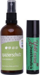 Produktbild von Yuki Cares Anti-Zecken-Set Spray gegen Zecken Flöhe und Milben für alle Größen