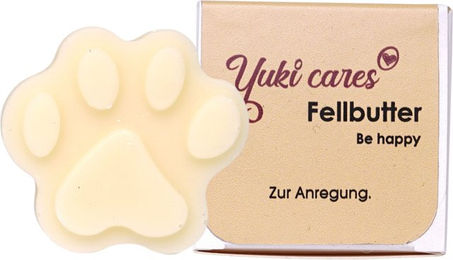 Produktbild von Yuki cares Fellbutter Be happy Pflegeöl für Senioren
