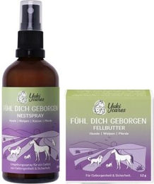 Yuki Cares Fühl dich geborgen-Set für Tierschutzhunde bunt – Bild 1 von 3