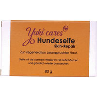 Produktbild von Yuki cares Hundeseife Skin Repair zur Pflege von Haut und Fell 80g