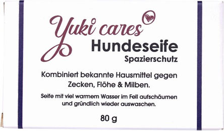 Yuki cares Hundeshampoo Spazierschutz gegen Zecken Flöhe und Milben – Bild 1 von 2