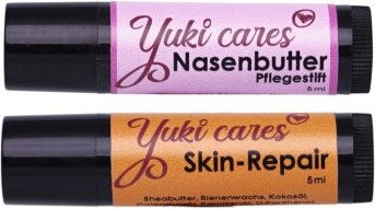 Produktbild von Yuki Cares Schnauzenpflege-Set für Hunde zur Pfotenpflege hypoallergen und ohne Konservierungsstoffe in Rosa