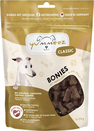 Yummeez Classic Bonies Hundeleckerli Geflügel getreidefrei und glutenfrei 175g - 4 x 175 g – Bild 1 von 6