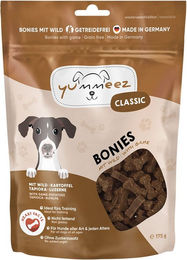 Yummeez Hundesnack Classic Bonies mit Wild getreidefrei und glutenfrei 175g - 175 g – Bild 1 von 7