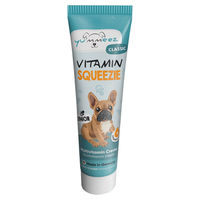 Produktbild von Yummeez Junior Squeezie Vitamin Welpen Paste ohne Farb- und Aromastoffe 100 g