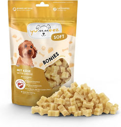 Yummeez Soft Bonies Belohnungssnack Käse getreidefrei und laktosefrei 165g - 2 x 165 g – Bild 1 von 4