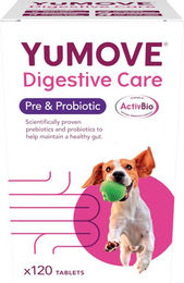 Produktbild von YuMOVE Digestive Care Pre- & Probiotic Verdauungshilfe für Hunde mit 120 Tabletten